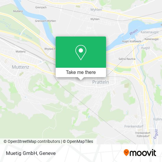 Muetig GmbH map