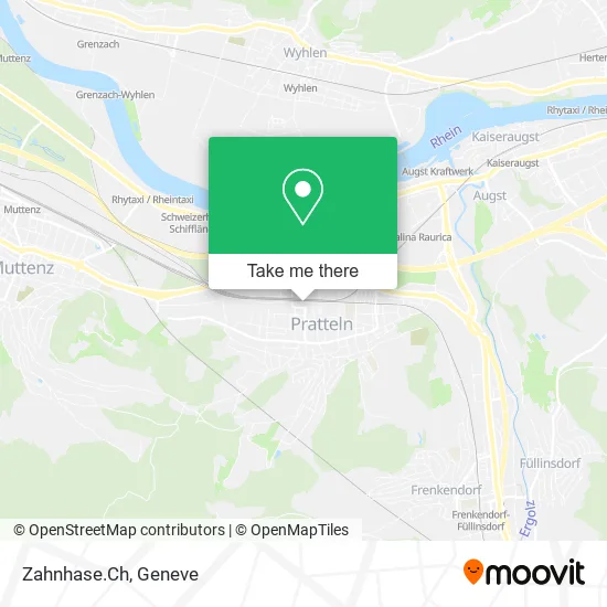 Zahnhase.Ch map