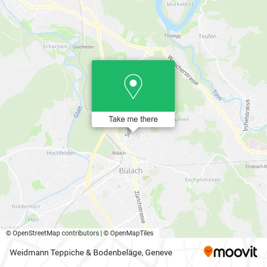 Weidmann Teppiche & Bodenbeläge map