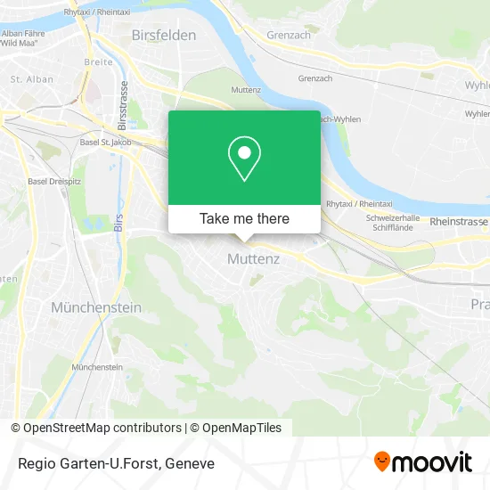 Regio Garten-U.Forst map