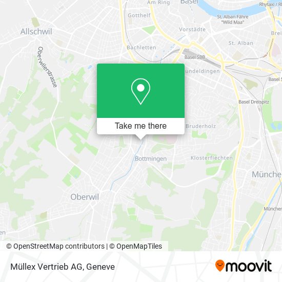 Müllex Vertrieb AG map