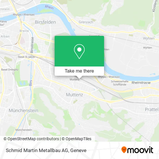 Schmid Martin Metallbau AG map