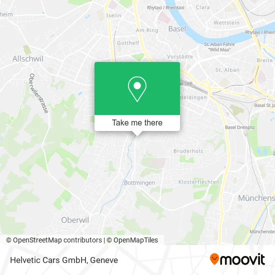 Helvetic Cars GmbH map