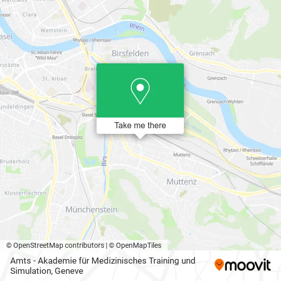 Amts - Akademie für Medizinisches Training und Simulation map