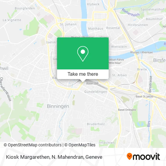 Kiosk Margarethen, N. Mahendran map