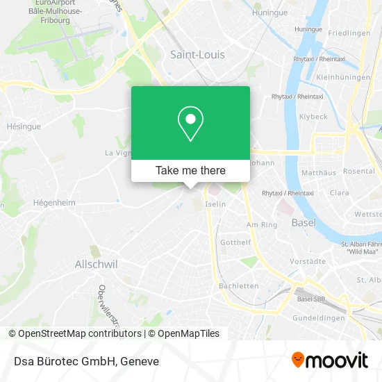 Dsa Bürotec GmbH map