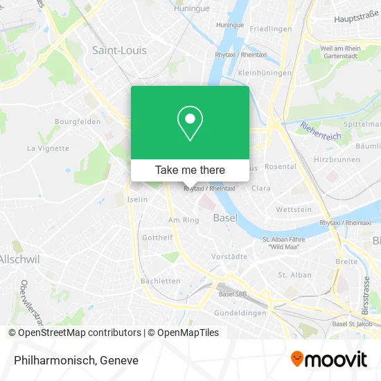 Philharmonisch map