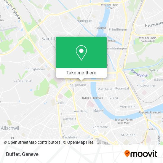 Buffet map