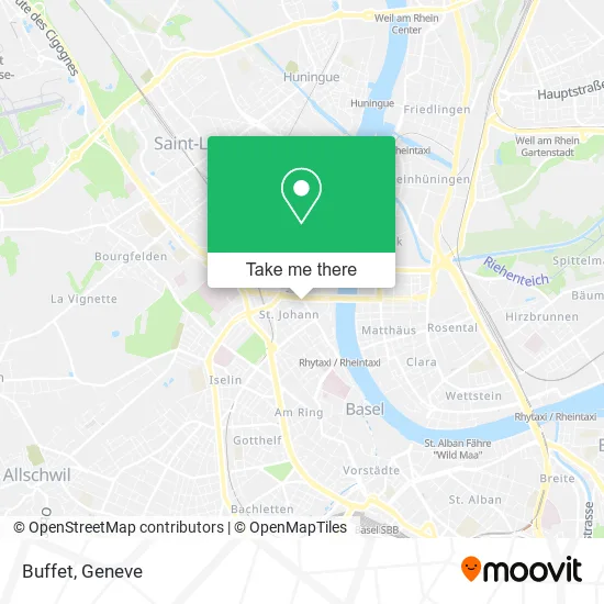 Buffet map