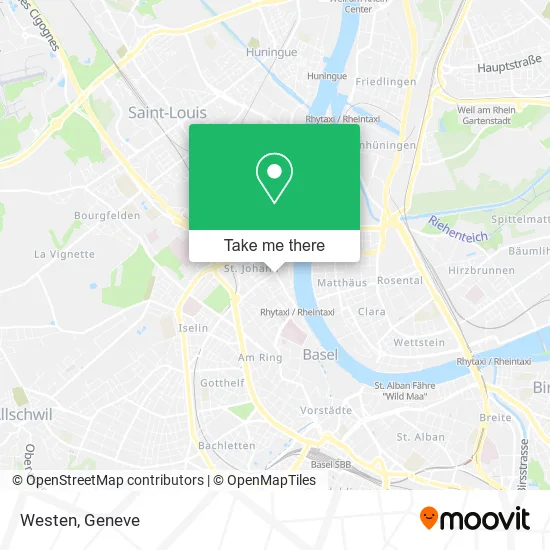 Westen map