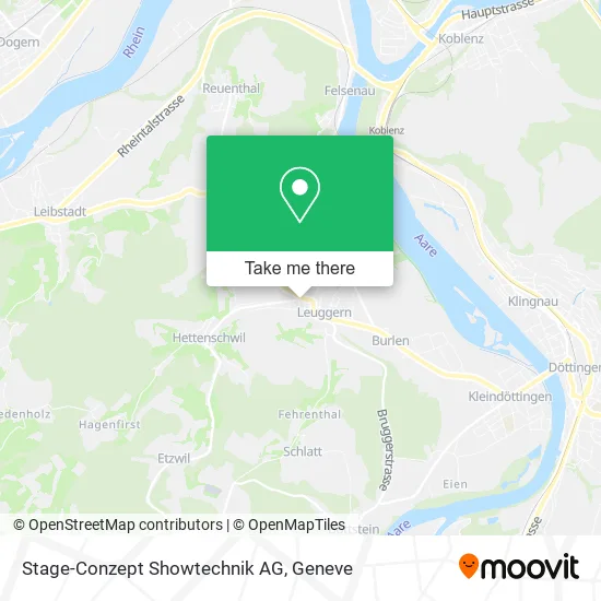 Stage-Conzept Showtechnik AG map