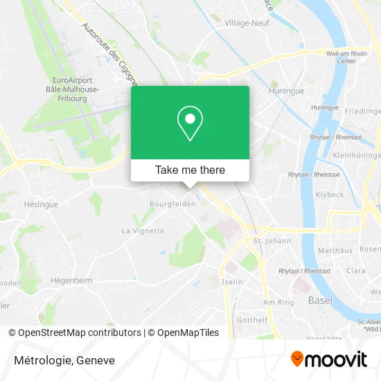 Métrologie map