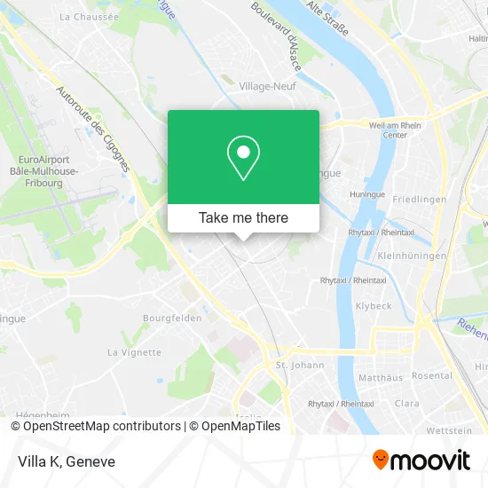 Villa K map