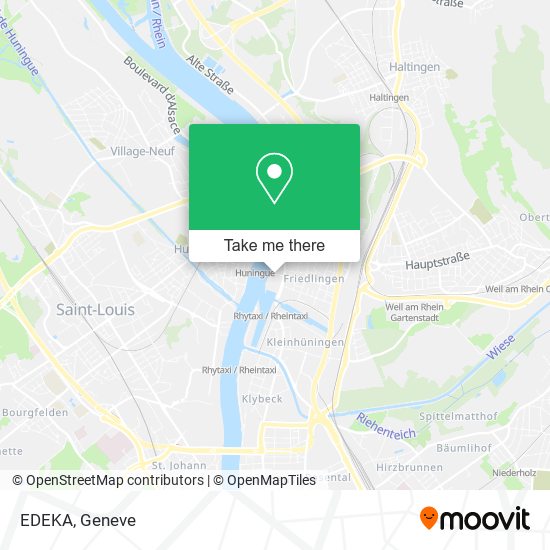 EDEKA map