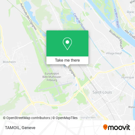 TAMOIL map