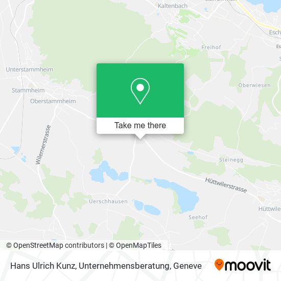 Hans Ulrich Kunz, Unternehmensberatung map