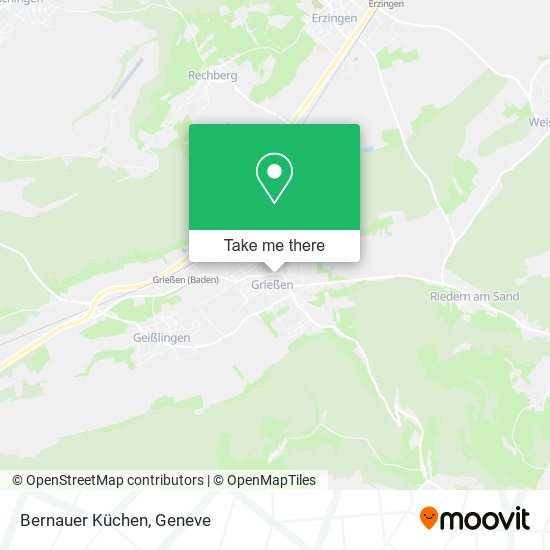 Bernauer Küchen map