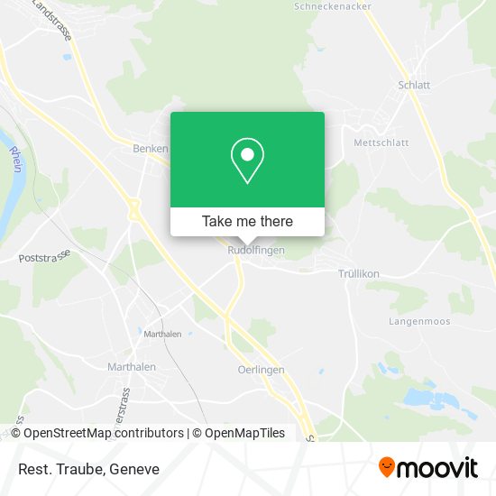 Rest. Traube map