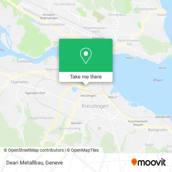 Deari Metallbau map