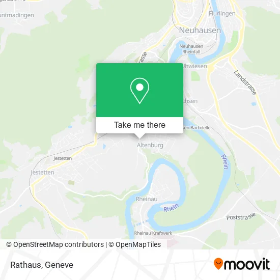 Rathaus map