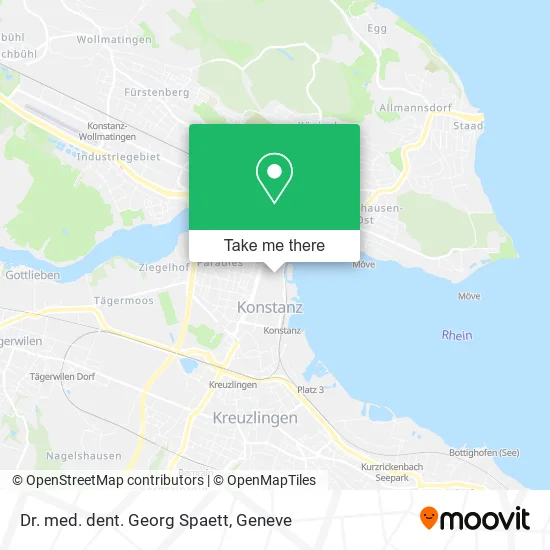 Dr. med. dent. Georg Spaett map