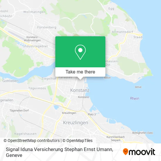 Signal Iduna Versicherung Stephan Ernst Umann map