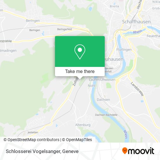 Schlosserei Vogelsanger map