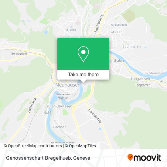 Genossenschaft Bregelhueb plan