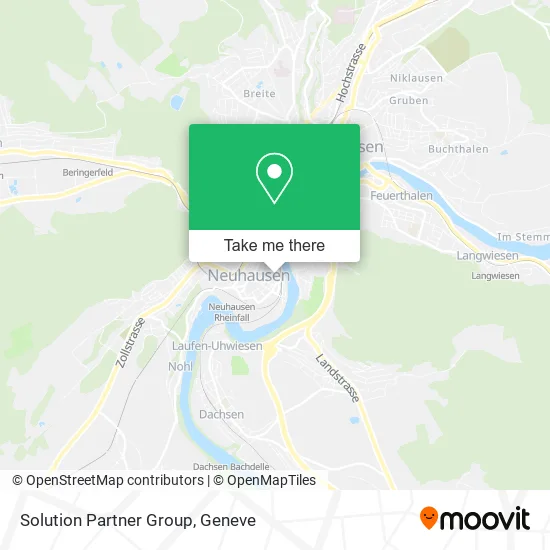 Solution Partner Group map