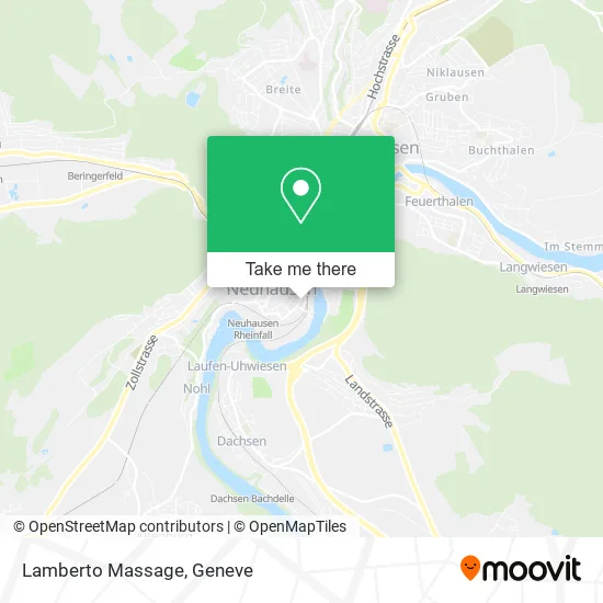 Lamberto Massage map