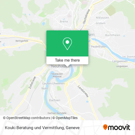 Kouki Beratung und Vermittlung map