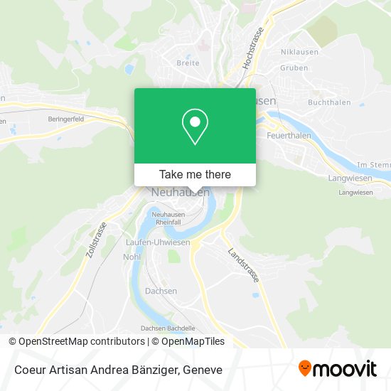 Coeur Artisan Andrea Bänziger map