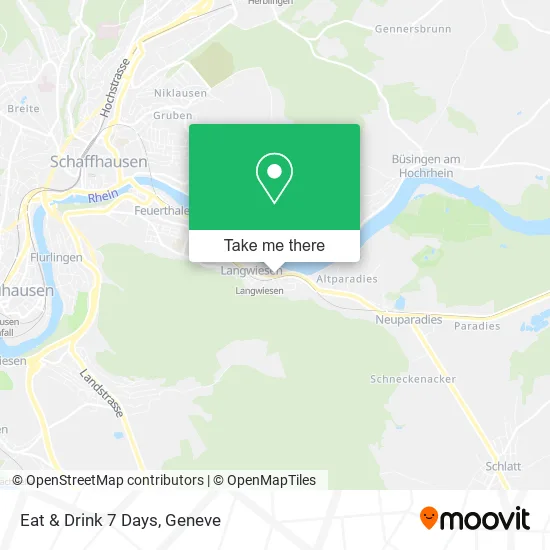 Eat & Drink 7 Days map