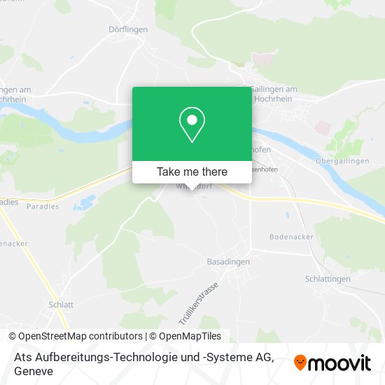 Ats Aufbereitungs-Technologie und -Systeme AG map