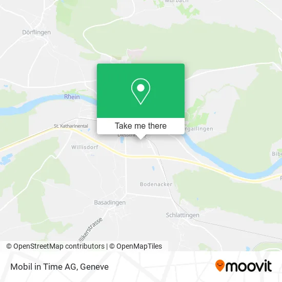 Mobil in Time AG map