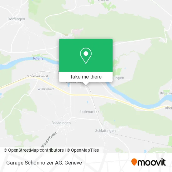 Garage Schönholzer AG map