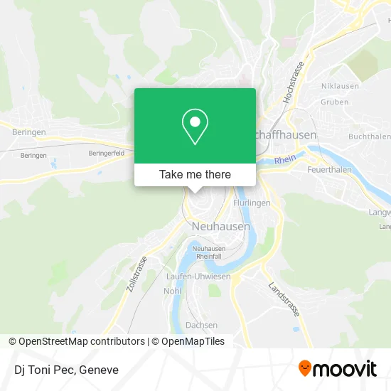 Dj Toni Pec map