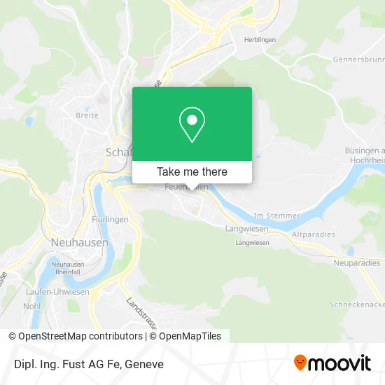 Dipl. Ing. Fust AG Fe map