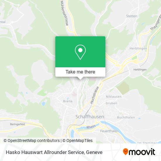 Hasko Hauswart Allrounder Service map