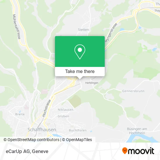 eCarUp AG map