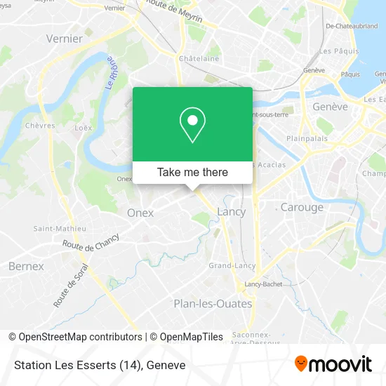 Station Les Esserts (14) map