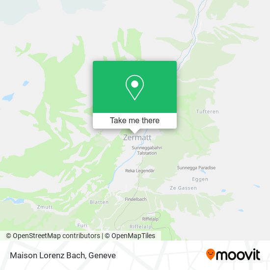 Maison Lorenz Bach map
