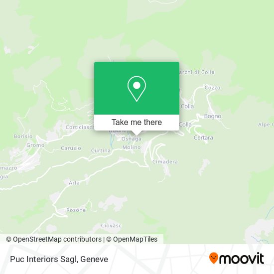 Puc Interiors Sagl map