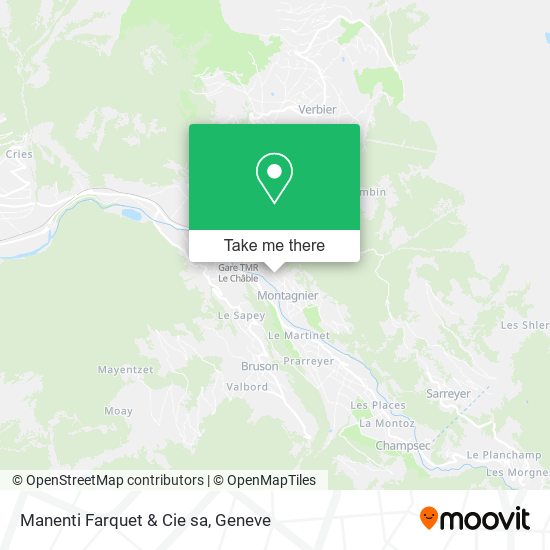 Manenti Farquet & Cie sa map