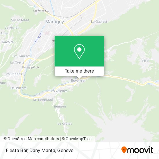 Fiesta Bar, Dany Manta map