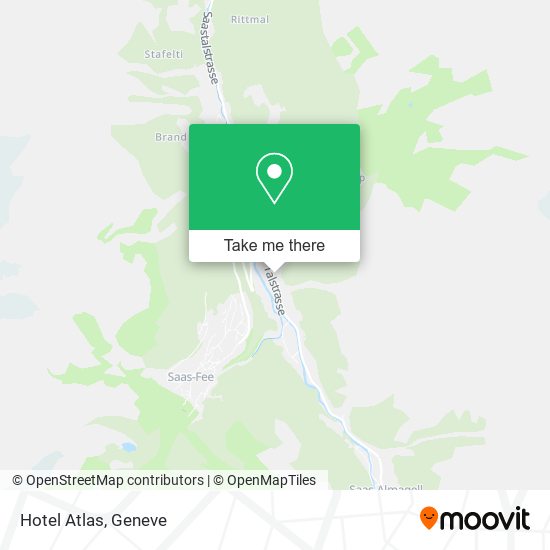 Hotel Atlas map