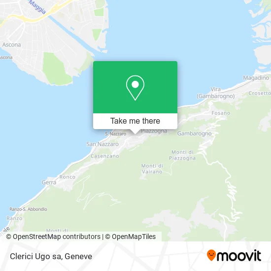 Clerici Ugo sa map
