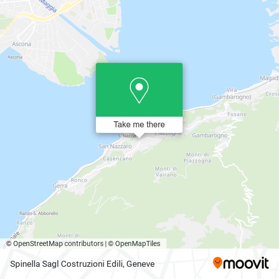 Spinella Sagl Costruzioni Edili map