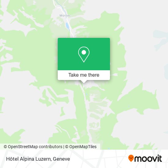 Hôtel Alpina Luzern map