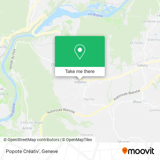 Popote Créativ' map